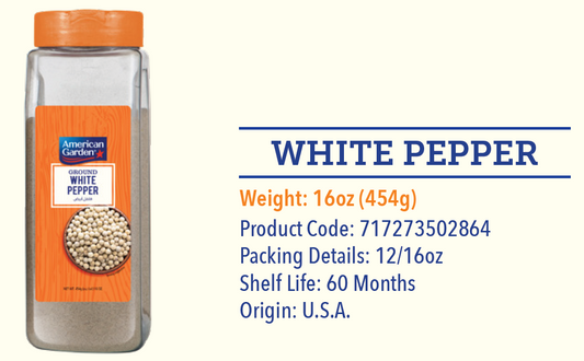 American Garden White Pepper